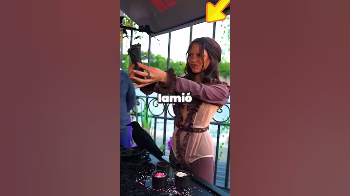 A qué sabe el helado sabor Merlina y por qué quiero 100 kilos?😱 #wednesday #jennaortega