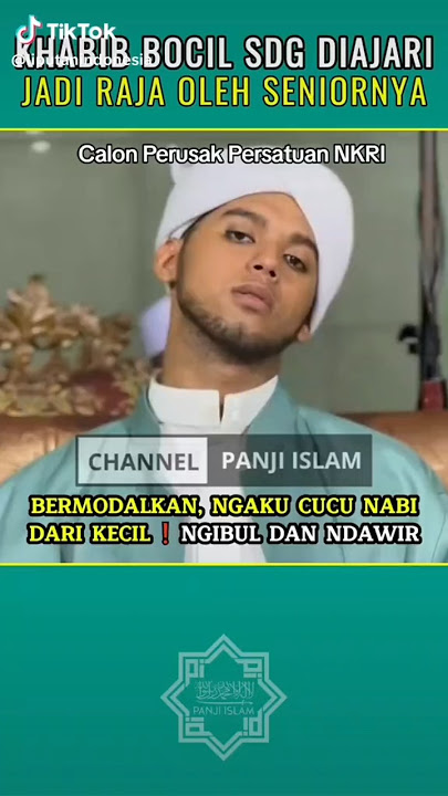 HABIB BOCIL BELAJAR NGIBUL DAN DAWIR