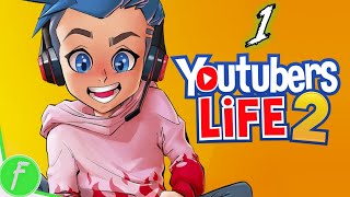 Youtubers Life 2 FULL WALKTHROUGH Gameplay HD (PC) | NO COMMENTARY | PART 1