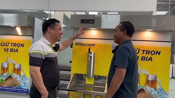 HƯỚNG DẪN VẬN HÀNH TỦ BIA KHÔ NƯỚC KHAY RÓT 6 BOM ĐỨC MINH