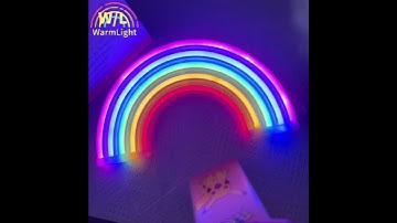 Lámpara Led Suspendida De Neón Con Batería De Carga Usb Para