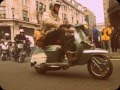 Carnaby Street Mods.Scooter Rally. 2nd May 2015. London England. 60's Revisited