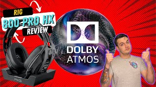 Dolby Atmos On Xbox and PC! Rig 800 Pro HX Headset Review