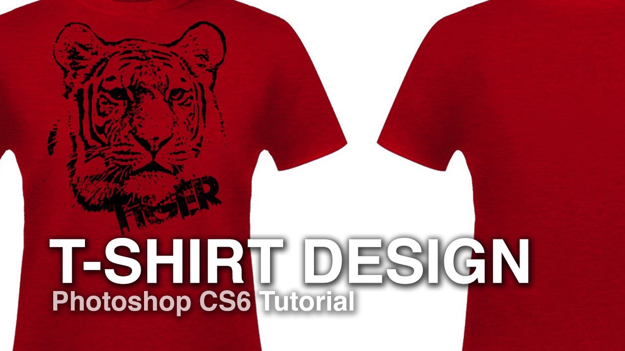 How To Design A T Shirt From A Photograph Photoshop Tutorial YouTube