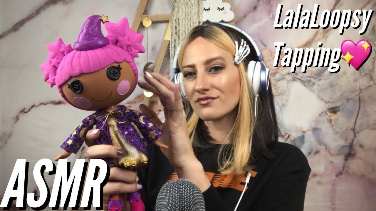 ASMR | LalaLoopsy Doll Tapping & Scratching Part 2