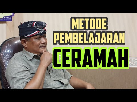 Video: Apa itu metode ceramah?