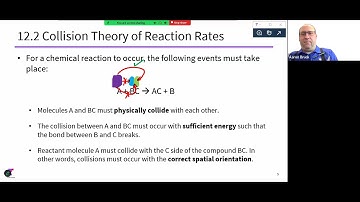 Kinetics, part 1: Collision Theory and Introductory Kinetics