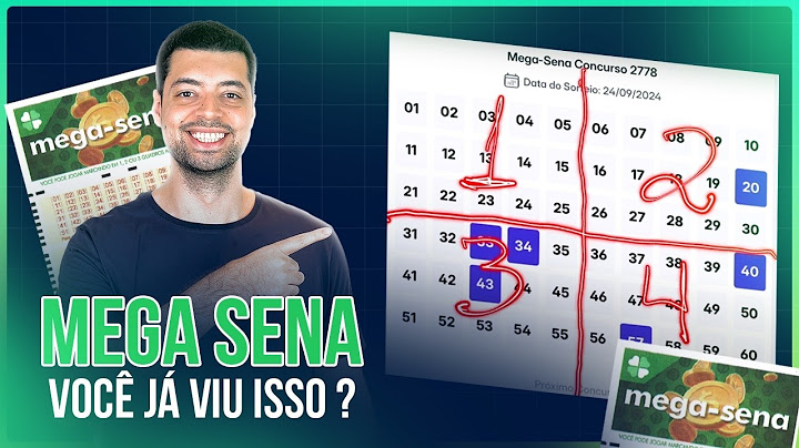 Estratégia dos Quadrantes da Mega sena - Economize nas suas apostas.