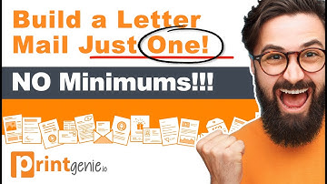 How to build a letter and send just one from your desktop or phone with PRINTgenie