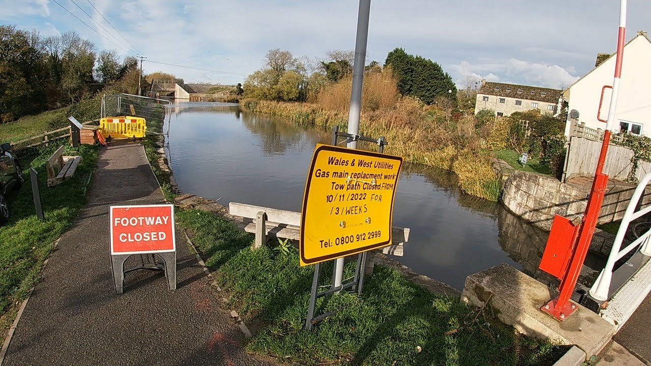 Stroudwater canal - Nov. update - Ryeford to the Ocean