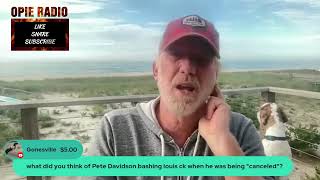 Pete Davidson calling out Louis CK