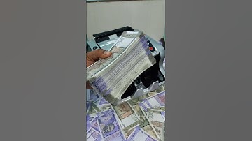 ASMR 💰 Money Counting Machine 💸 No Talking 🤫 Pure Sounds 🔊 #shorts #money #shortsfeed Ep  12