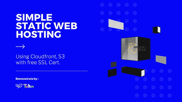 Static Web Hosting with AWS Cloudfront and S3 with free Amazon SSL Certificate