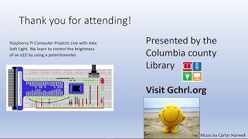 Raspberry Pi Computer Projects Live with Alex: Soft Light.