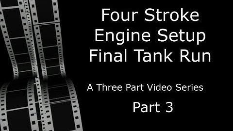 Saito FA-91S GK Final Tank Run Part 3 of 3