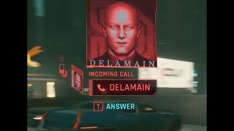 Incoming call: DELAMAIN