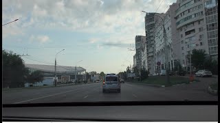 Ленинский пр  Воронеж из автомобиля, 21 июля 2021 г