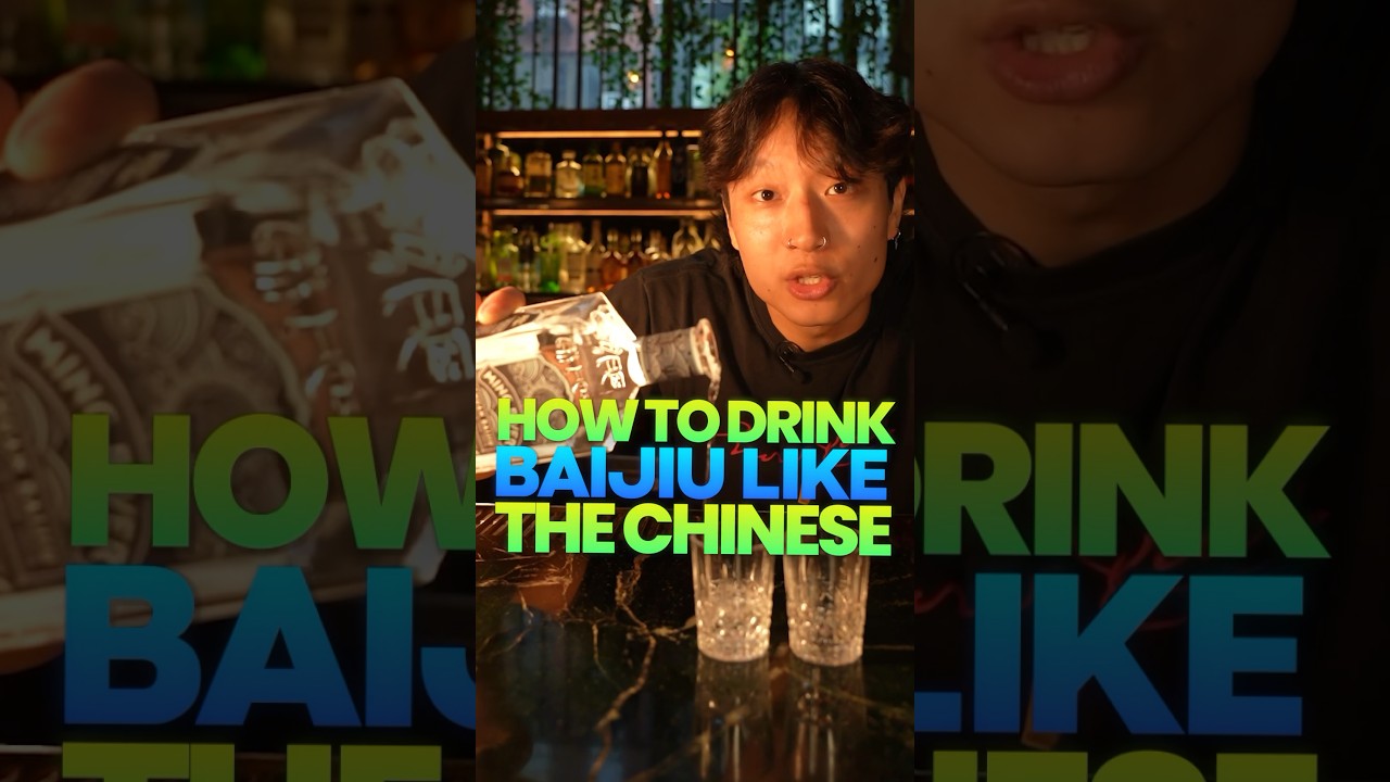 How To Drink Baijiu Like The Chinese#baiju #bartender #bartending #mixology #barchemistry #cocktails