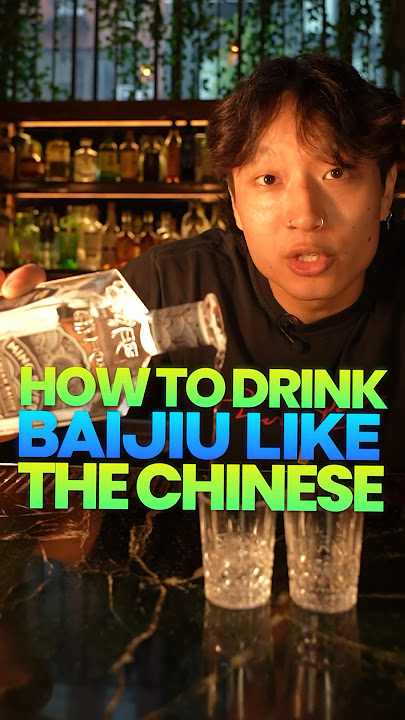 How To Drink Baijiu Like The Chinese#baiju #bartender #bartending #mixology #barchemistry #cocktails