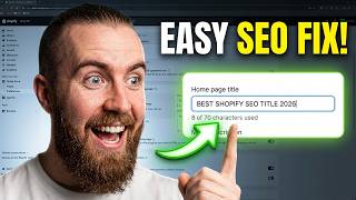 How to Change Shopify Title Tag 2026 Guide