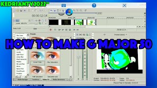 How to Make G Major 50 on Sony Vegas 7.0 | 500/600 Subs Special