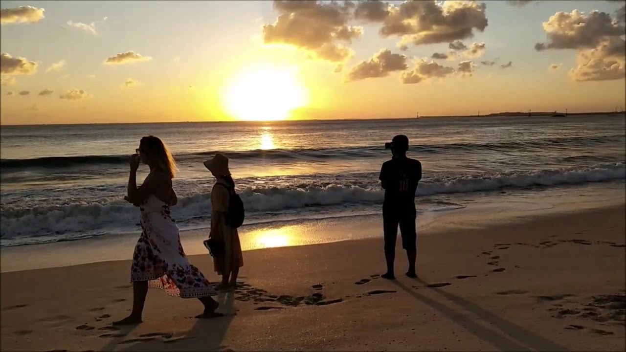 Sunset yang Indah di Pantai Jimbaran Bali YouTube