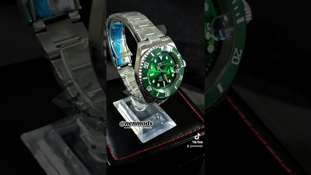 Seiko Mod Submariner Hulk 40mm Nh35