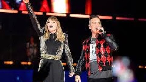 Robbie Williams & Taylor Swift  - Angels (Live  Stadium Tour - HQ Audio Remaster)