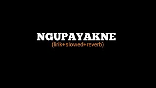 Download Lagu ngupayakne (lirik+slowed+reverb)  MP3