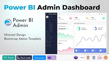 Power BI Admin Dashboard Template for Advanced Analytics & Data Visualization