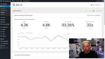 Add Google Analytics to WordPress with Site Kit