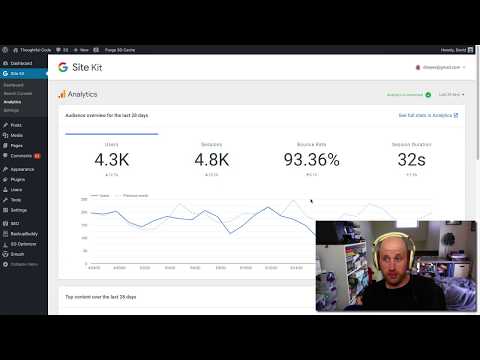 Install Google Analytics in WordPress with Google Site Kit • WPShout Install Google Analytics In WordPress With Google Site Kit • Wpshout