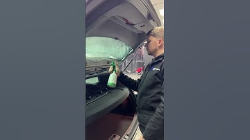 How to tint windows in 40sec #asmr #automobile #tinting #asmrsounds #satisfying