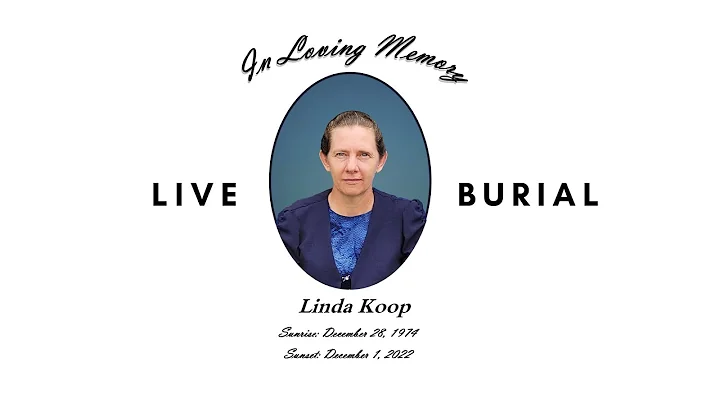 Linda Koop Live Burial | Dec 7, 2022