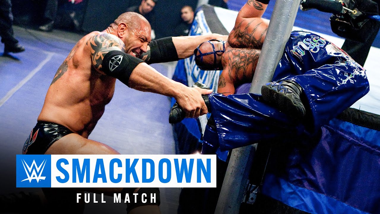 FULL-LENGTH MATCH - SmackDown - Rey Mysterio vs. Batista - Street Fight - Y...