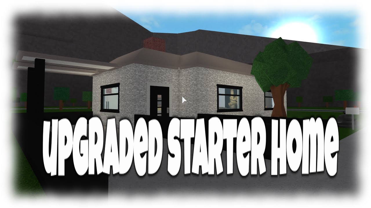 Roblox Bloxburg New Free Starter House By Max923pro - upgrading the starter house roblox bloxburg 20k