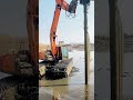 Satisfying Mud Piling Process! #shorts