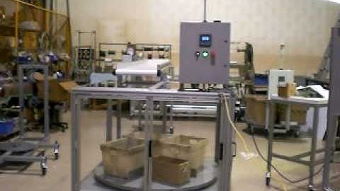 Rotary Indexing System by Cycle Count with Enclosure