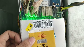 10.28 LUCBIT ASIC MINING ANTMINER S9I TEST