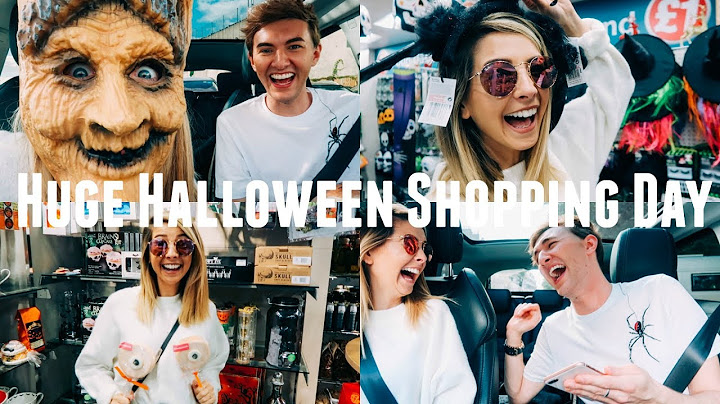 HUGE HALLOWEEN SHOPPING DAY