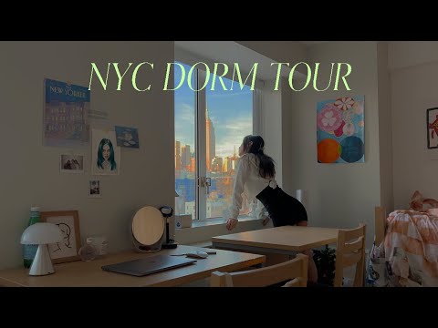 NYC art school dorm room tour: parsons 301