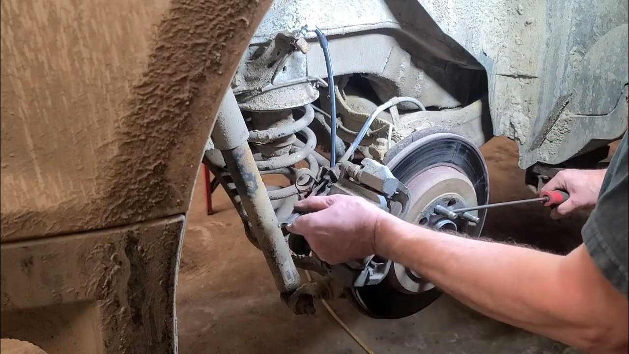 Never Seen This Before! 2011 Ford Edge Rear Brake Caliper Dragging
