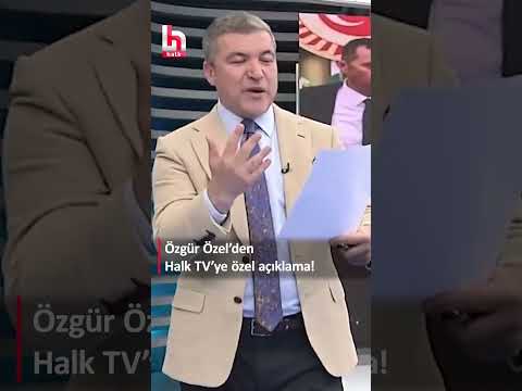 Özgür Özel'den Halk TV'ye özel açıklama! Erdoğan'a ne soracak?