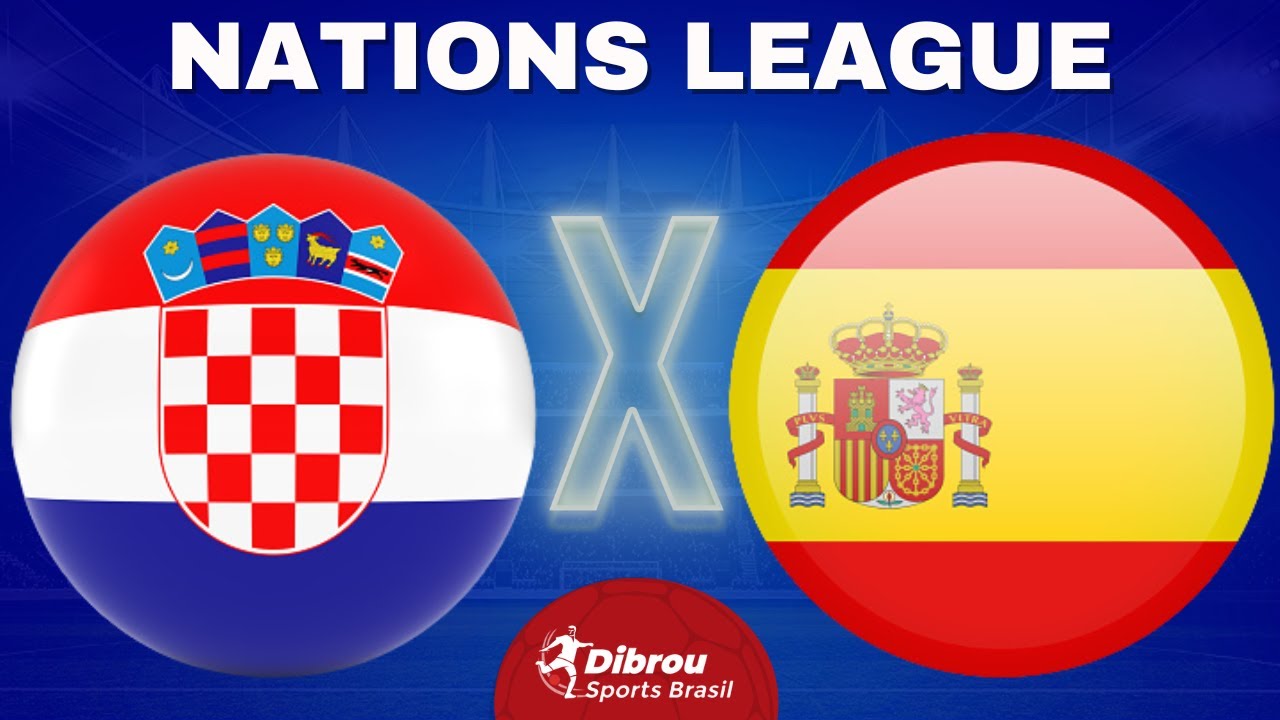 Croácia x Espanha na final da Nations League: saiba onde assistir
