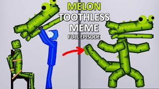 I Turn Melon Human Into TOOTHLESS MEME full episode - People Playground