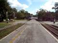 Amtrak arrives at Winter Park, Florida