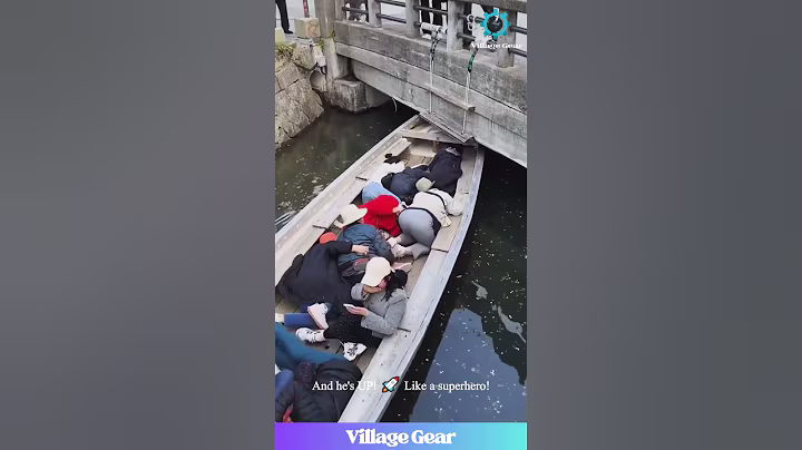 Boat Ride With a NINJA?! 😂 Only in Japan! Sign Me Up! #japantrip #funny #travelgoals #ninja #cool