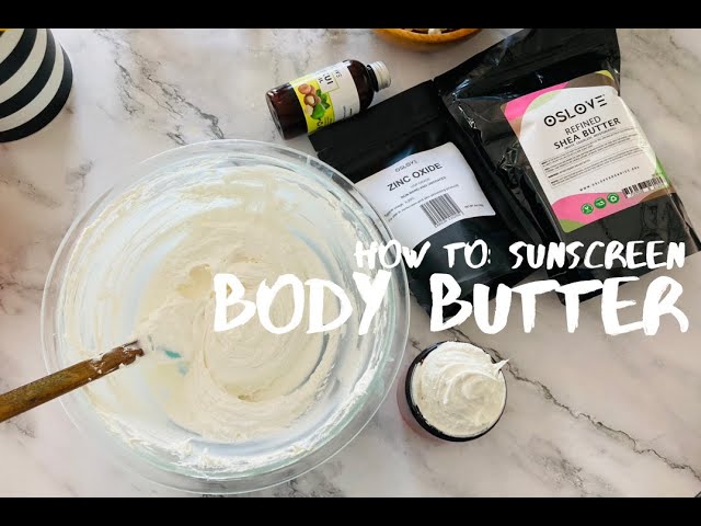 How to Make Whipped Body Butter that is NOT Greasy!!