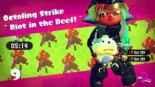 Splatoon 2 - Gameplay Walkthrough Octo Canyon - Sector 2 Level 9 (Octoling Strike)