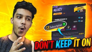 Weekly Subscribtion Button On Rehne se Kya Hoga? Live Proof